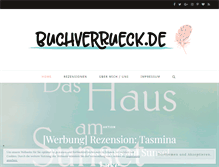 Tablet Screenshot of buchverrueck.de